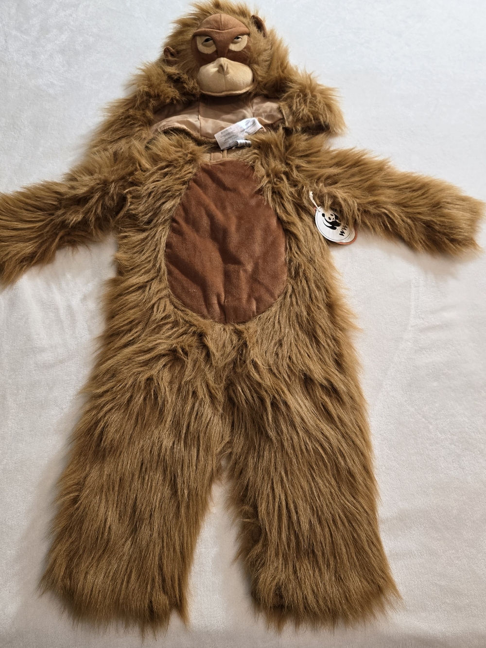 Pottery Barn Kids Plush Brown and Tan Monkey Costume